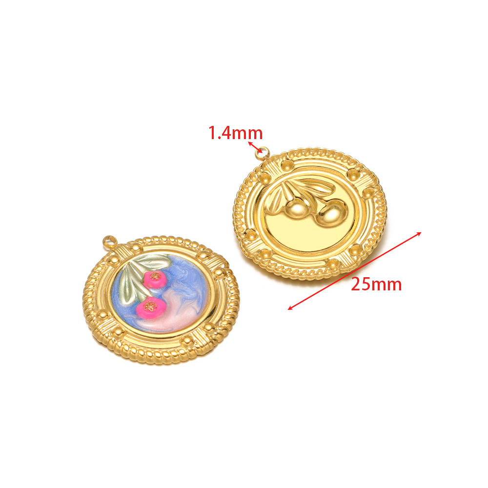 27*25mm rose pink