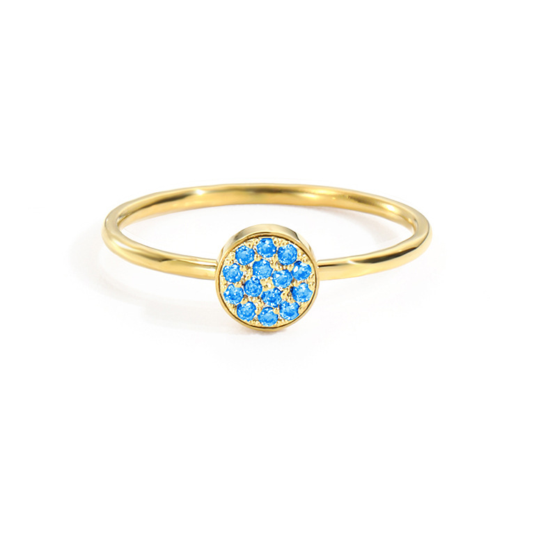 December Sea Blue-Gold