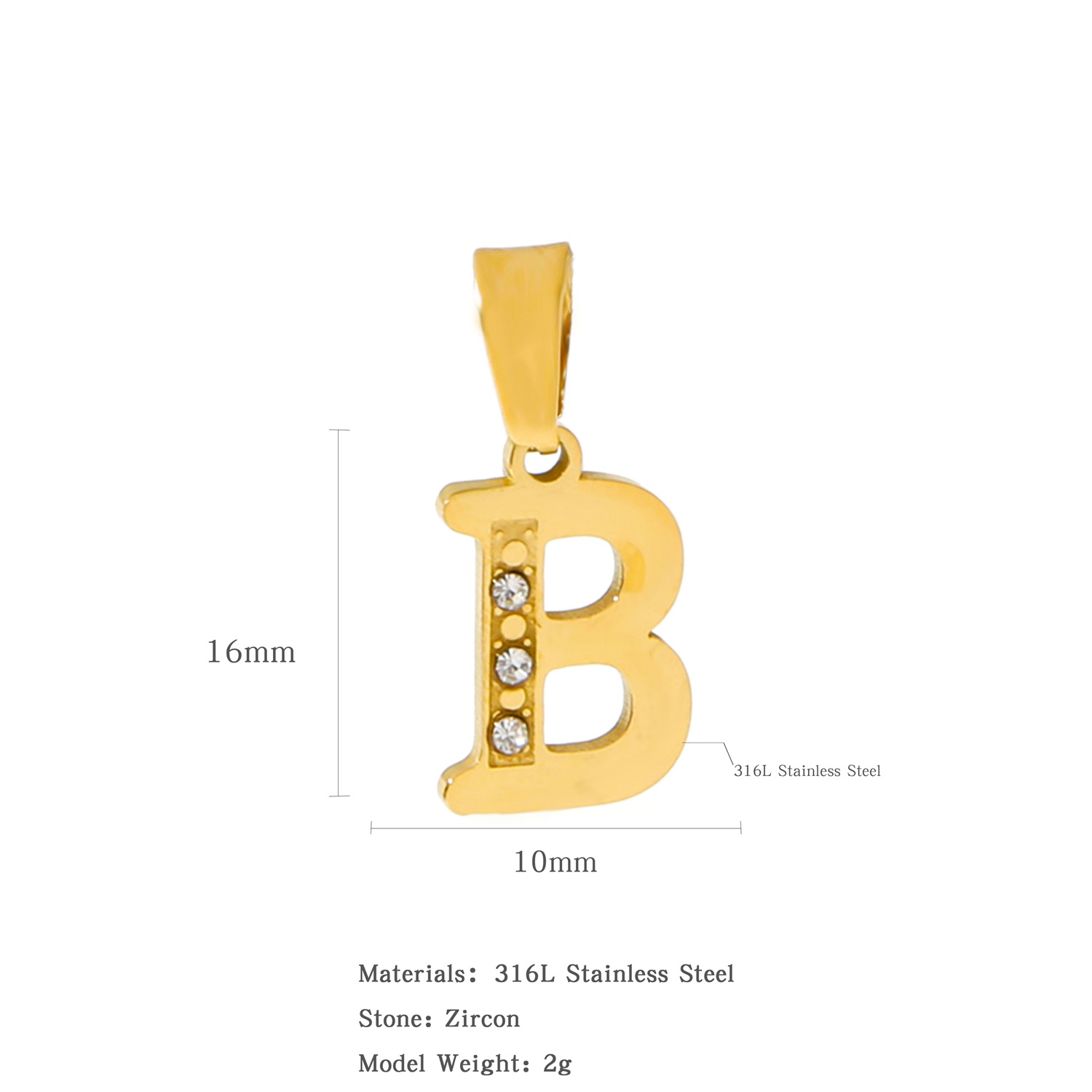 B