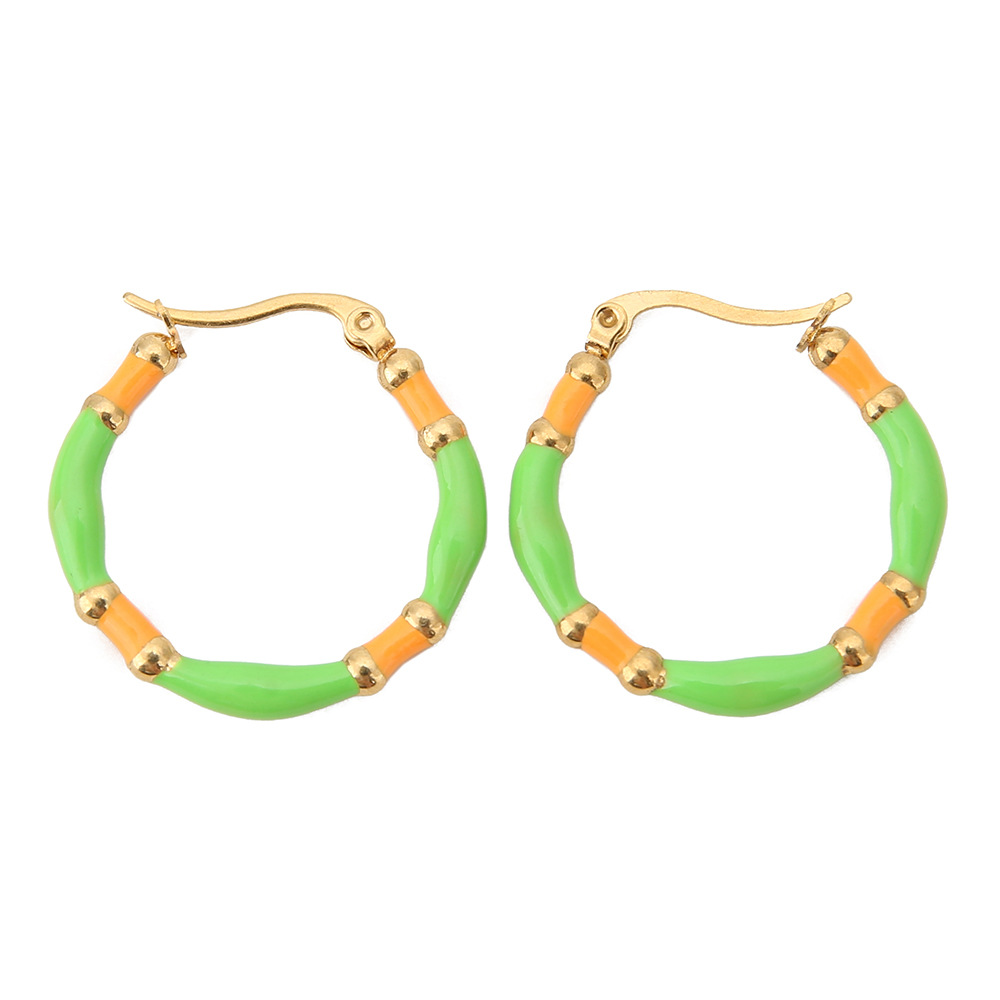 grass green orange