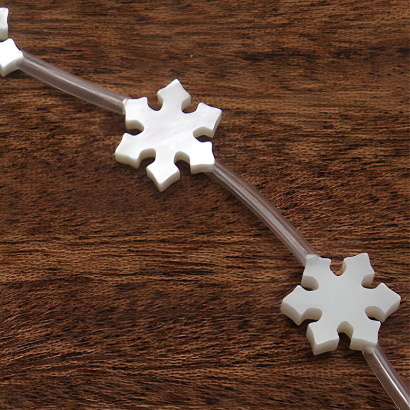 10mm straight hole snowflake