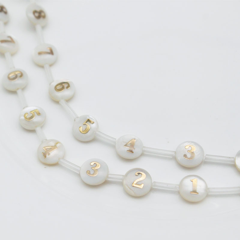 Round white shell