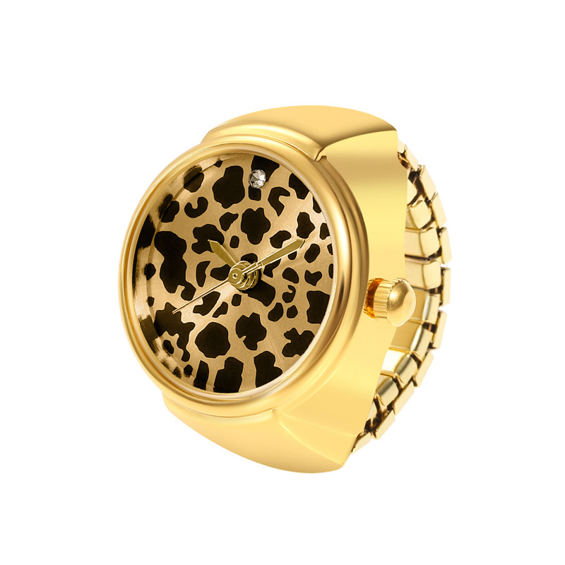 Gold Leopard print dots