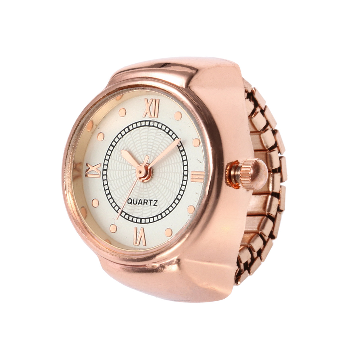 Small circle rose gold