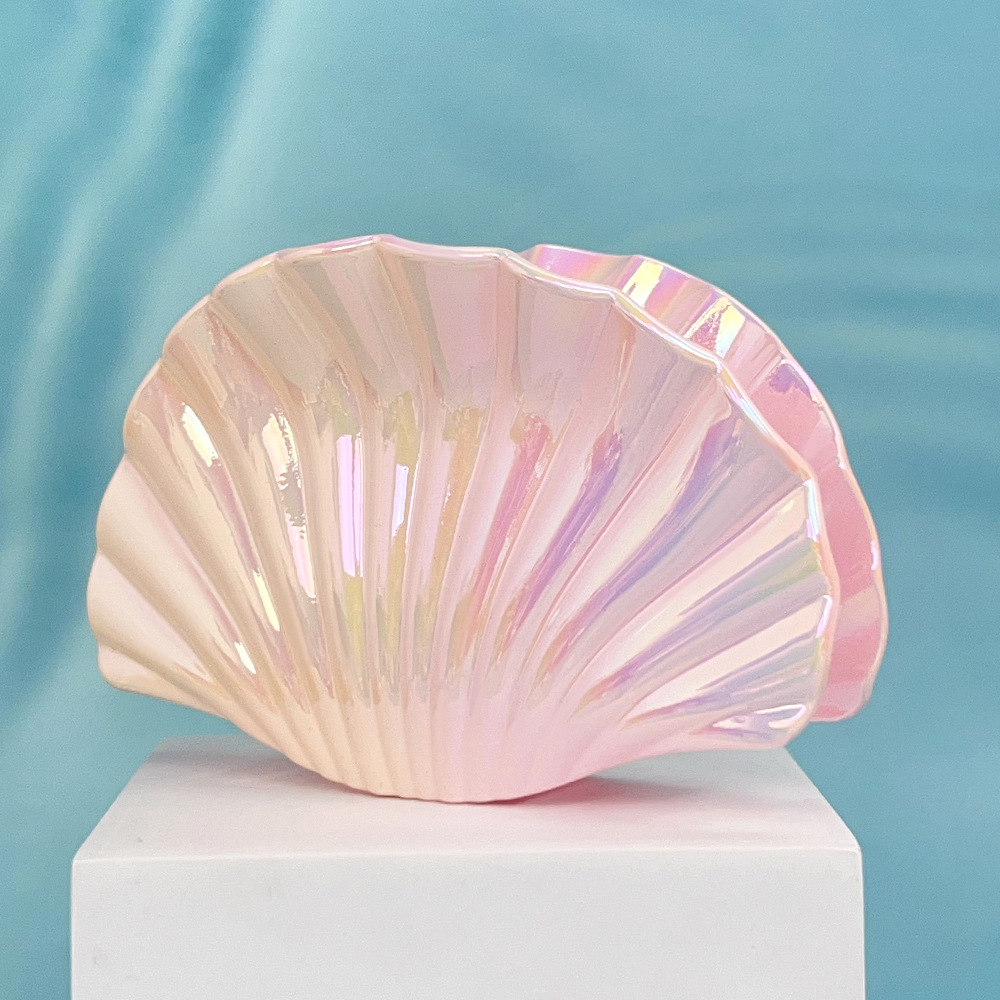 Gradient yellow powder-large shell