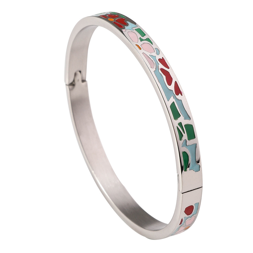Sz696 (blue, green and red pink) 6mm wide