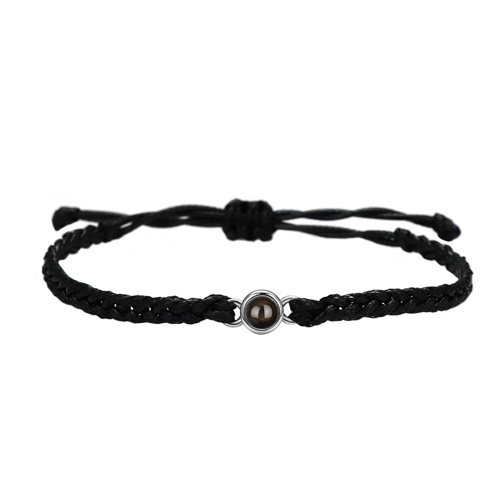 Black rope   silver