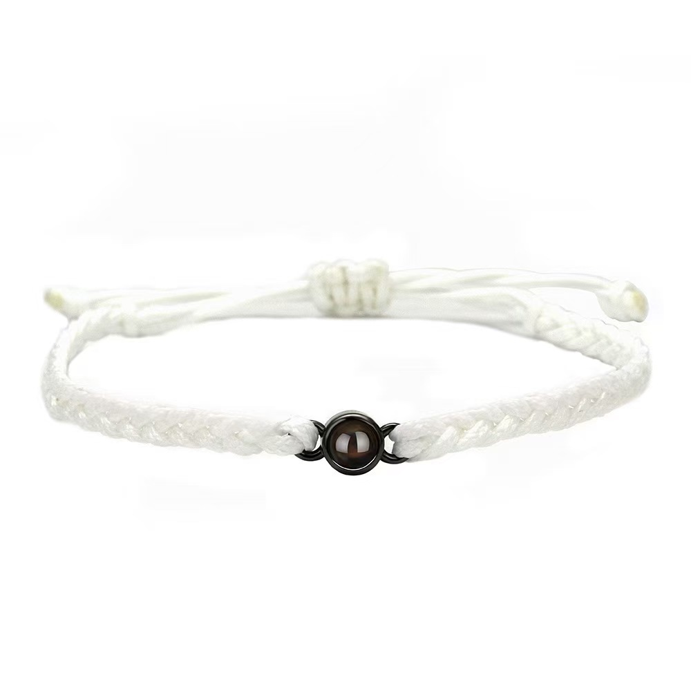 White rope   black