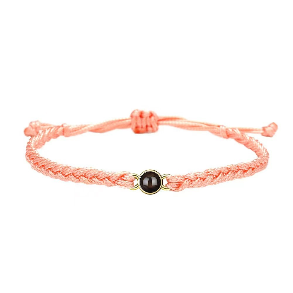Pink rope   gold