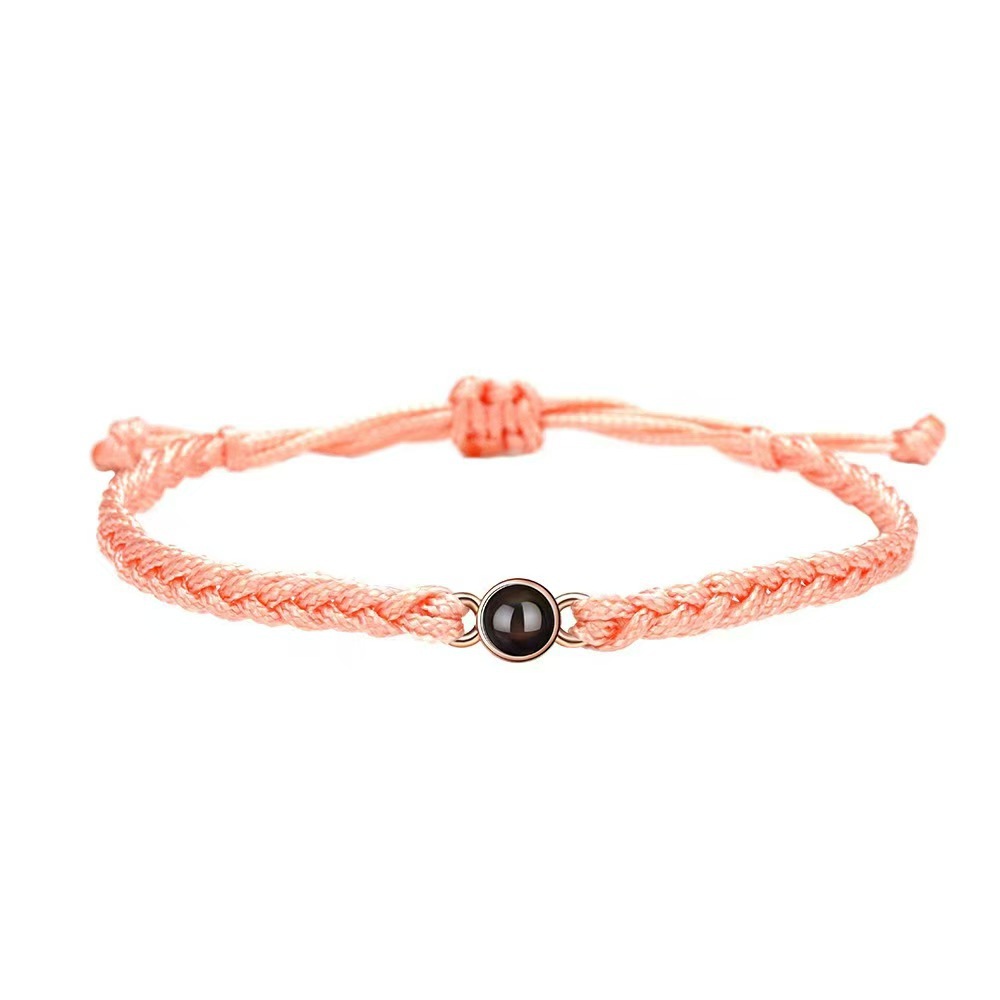 Pink rope   rose gold
