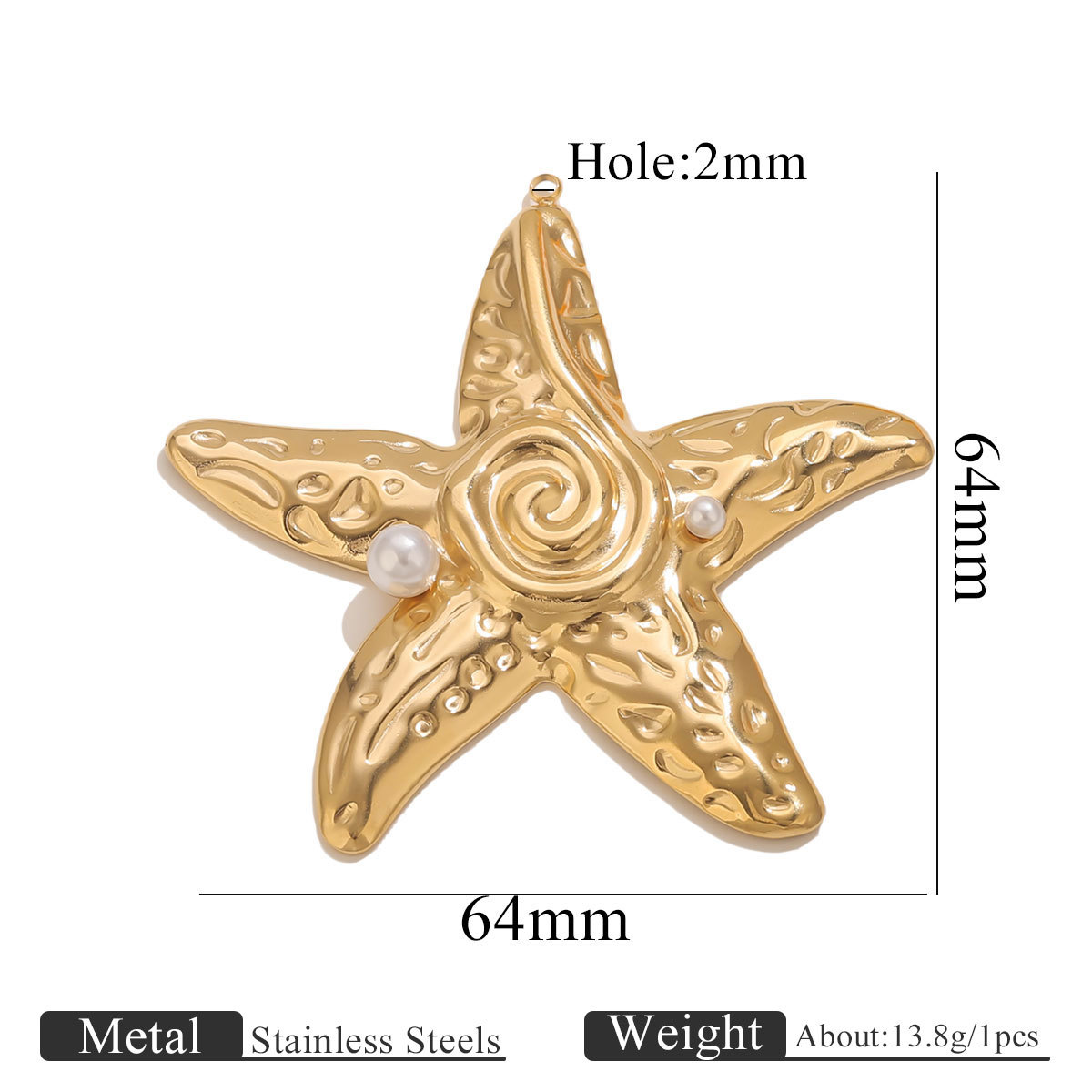 Golden starfish