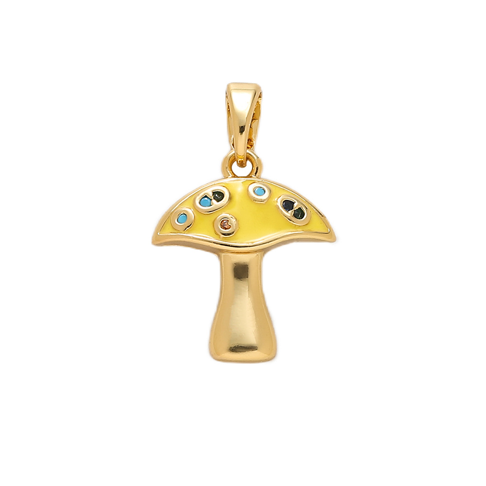 A45 yellow small mushroom