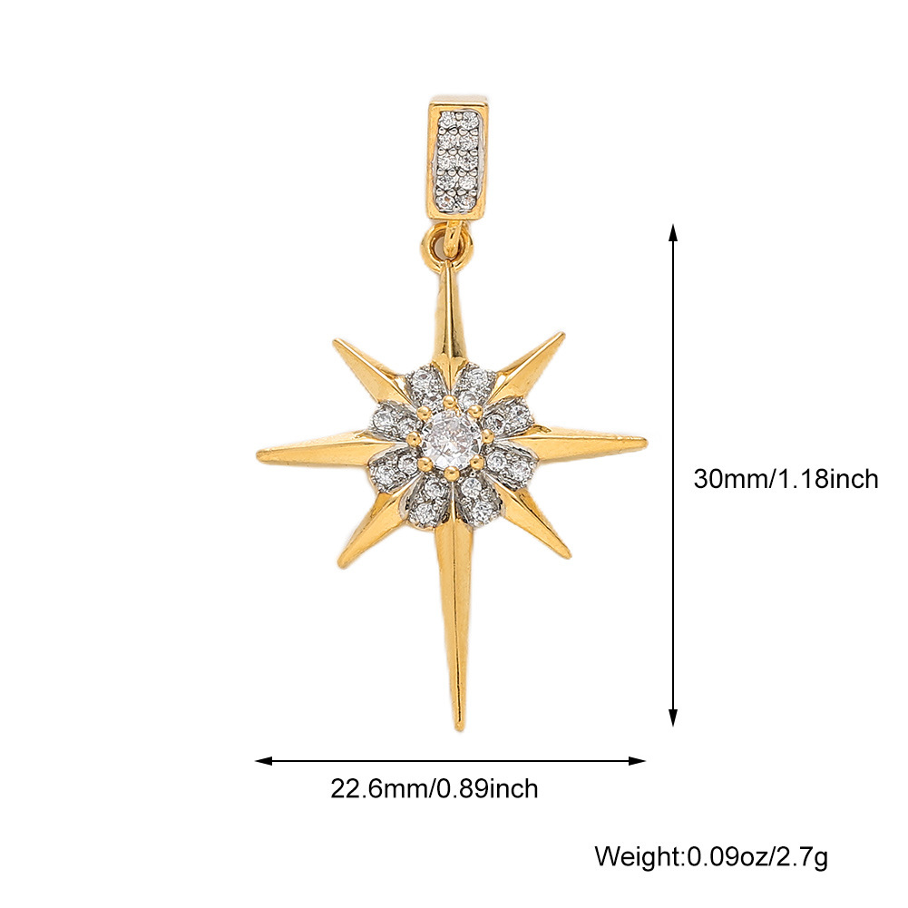 A67 diamond eight-pointed star