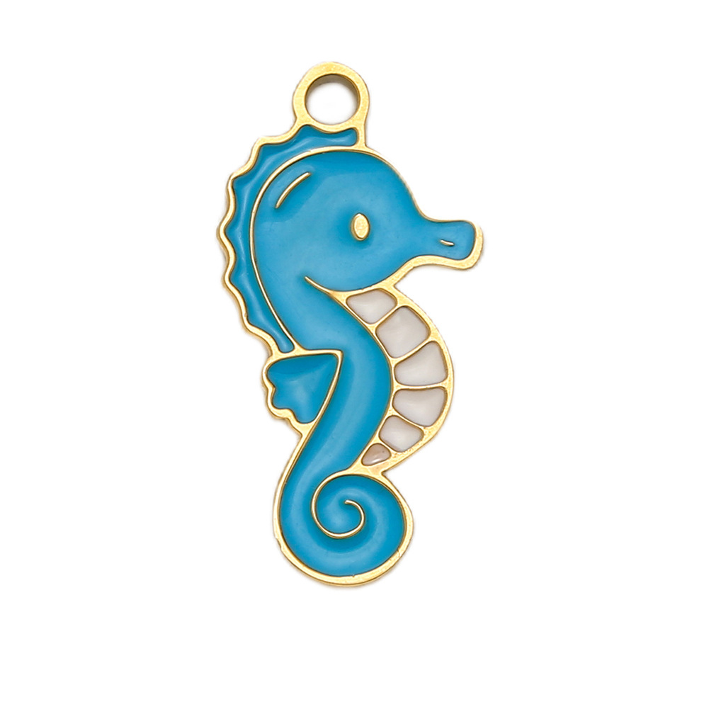 A216 blue seahorse