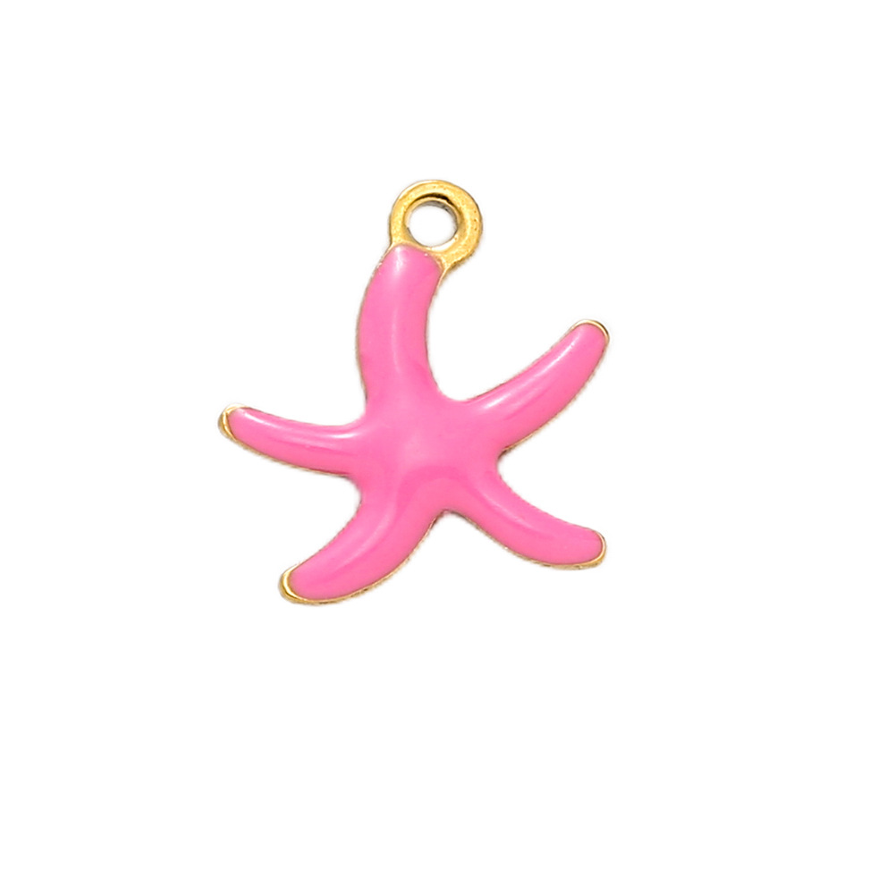 A220 dark pink starfish