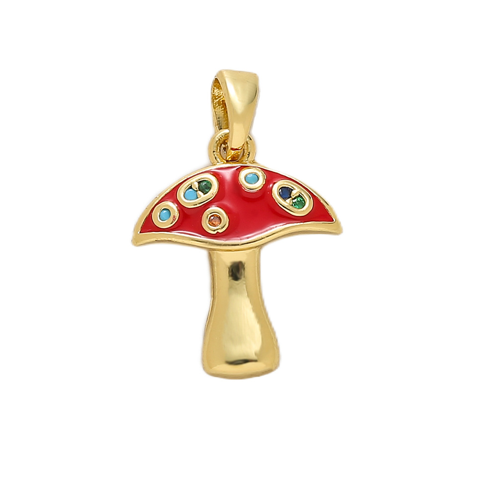 A43 small red mushroom