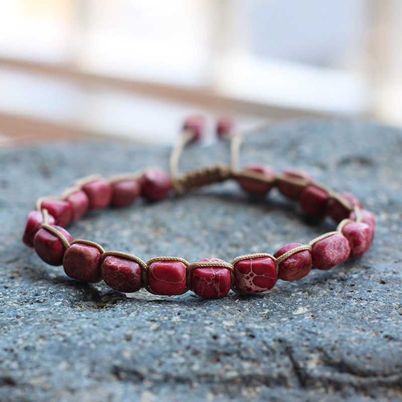 Red brown line
