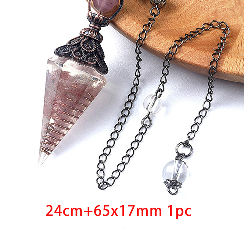 24cm 65x17mm spirit swing strawberry crystal