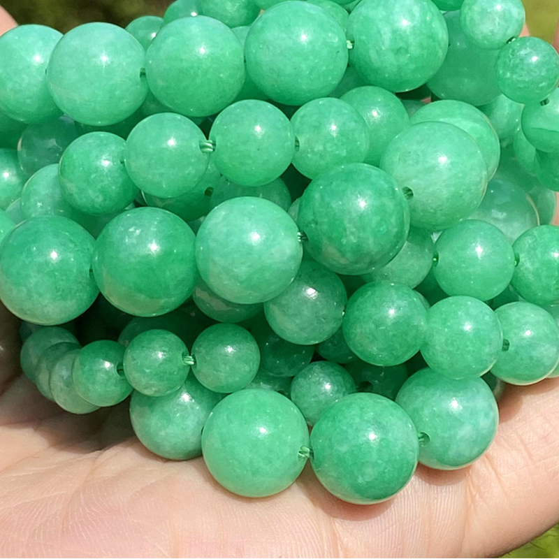 Green emerald jade