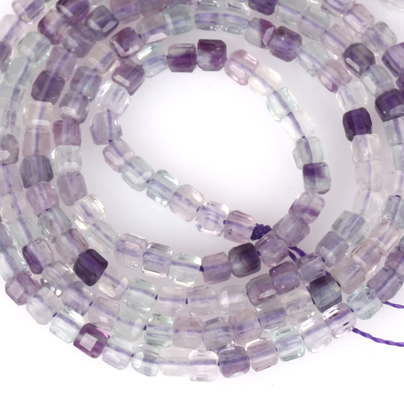 Blue and purple fluorescent