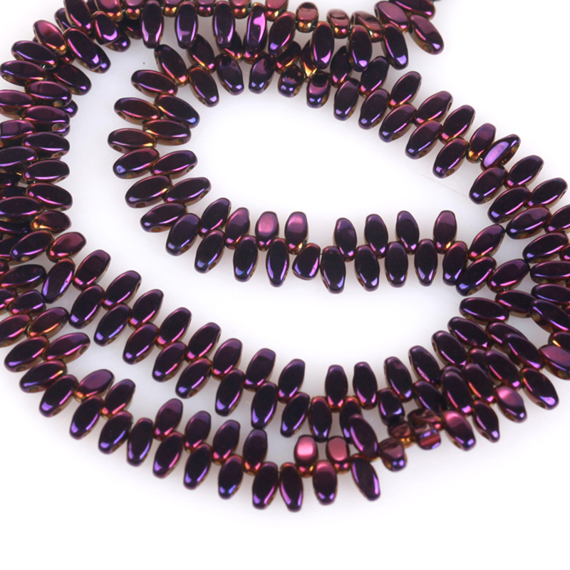 Electroplated purple