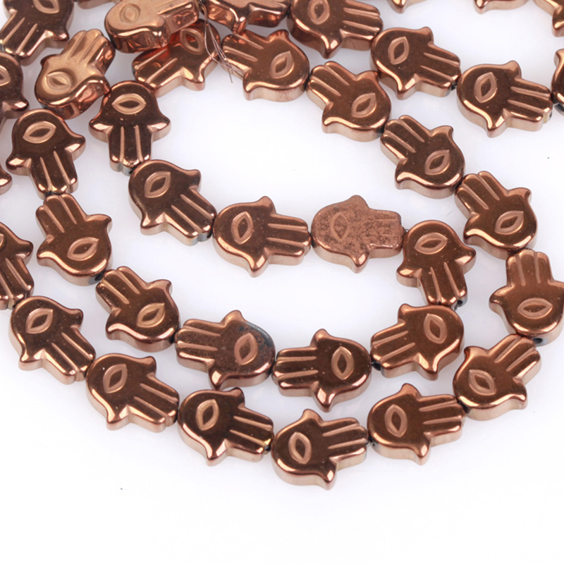Electroplated antique red copper