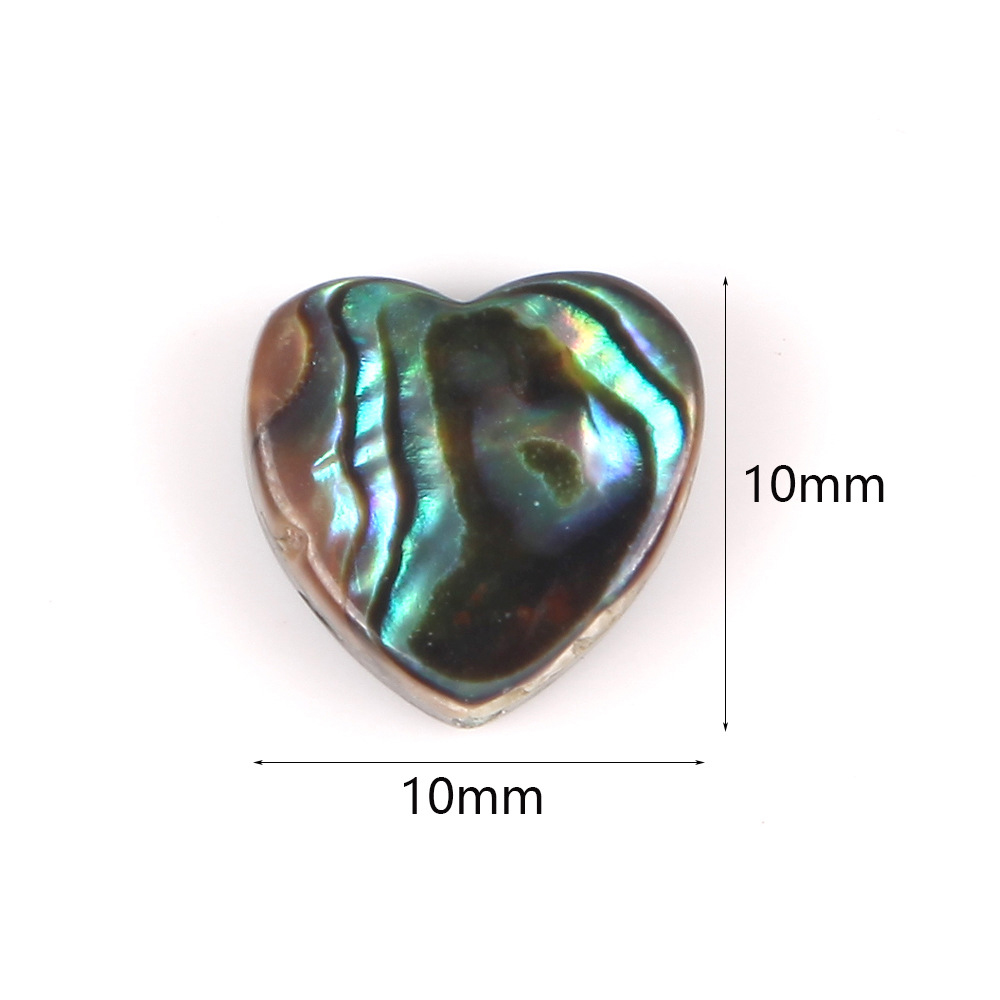 10mm heart abalone