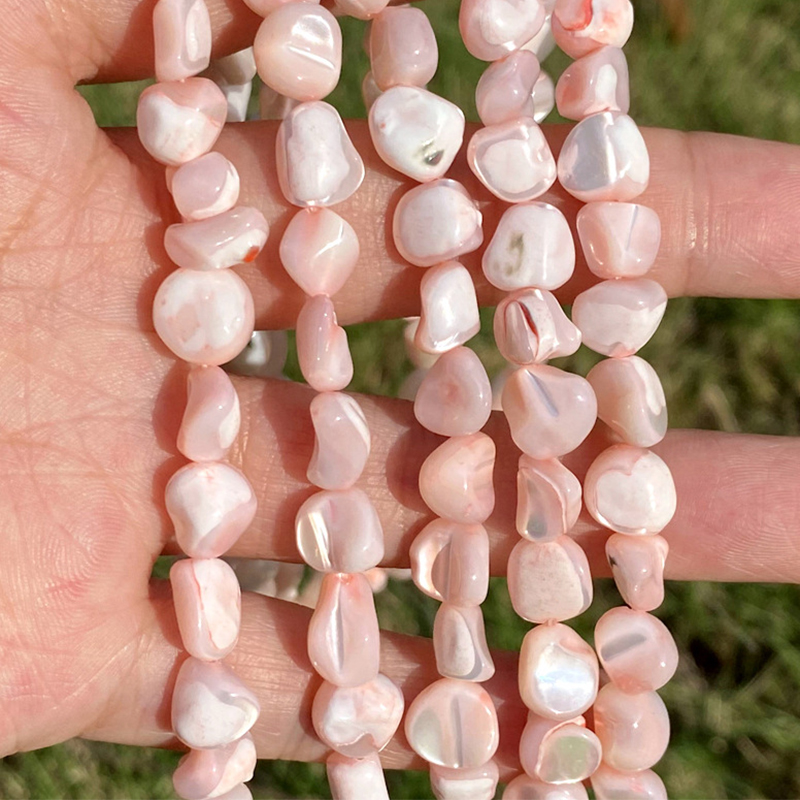 7-8mm seashell gravel pink