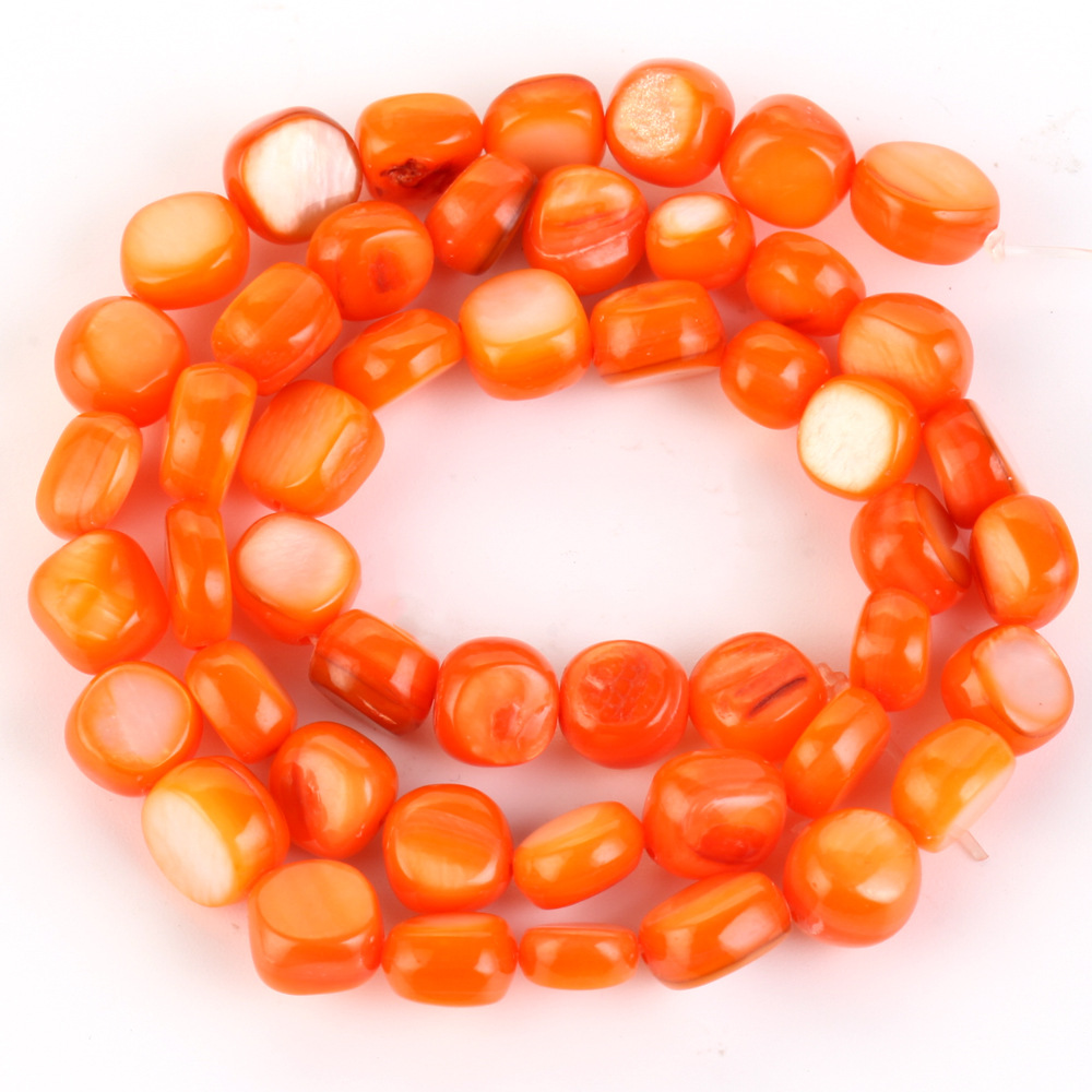 8mm shell orange red