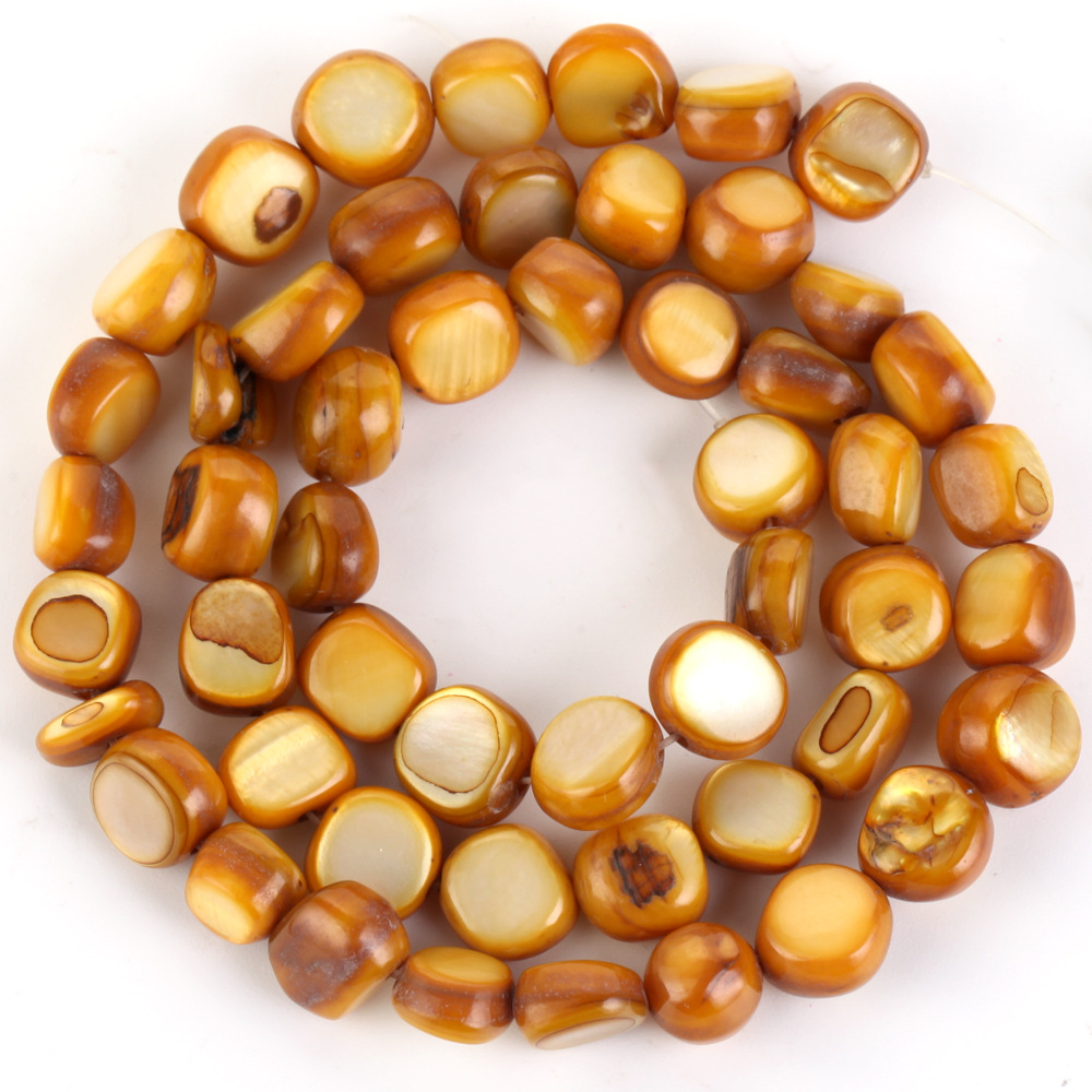 8mm shaped shell turmeric