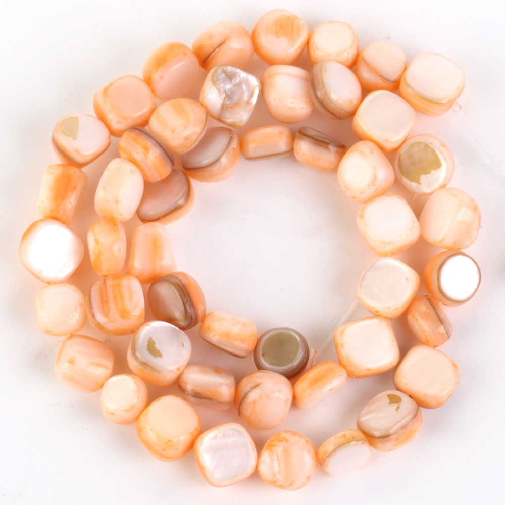 8mm shell apricot color
