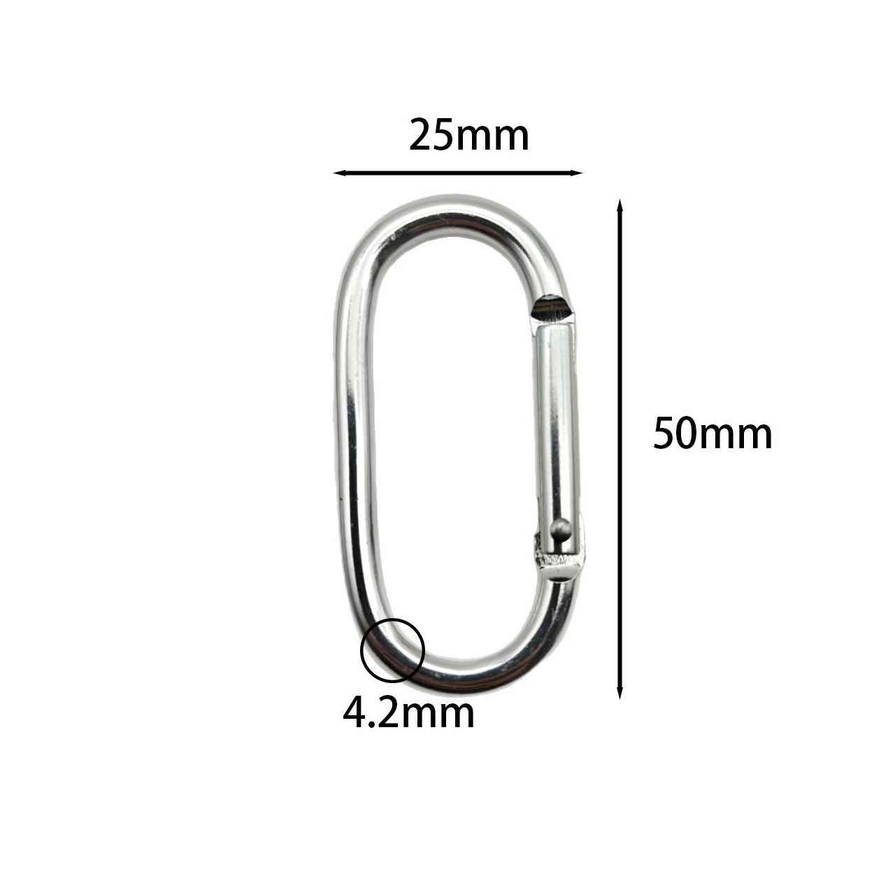 No. 5 4.2 wire diameter silver