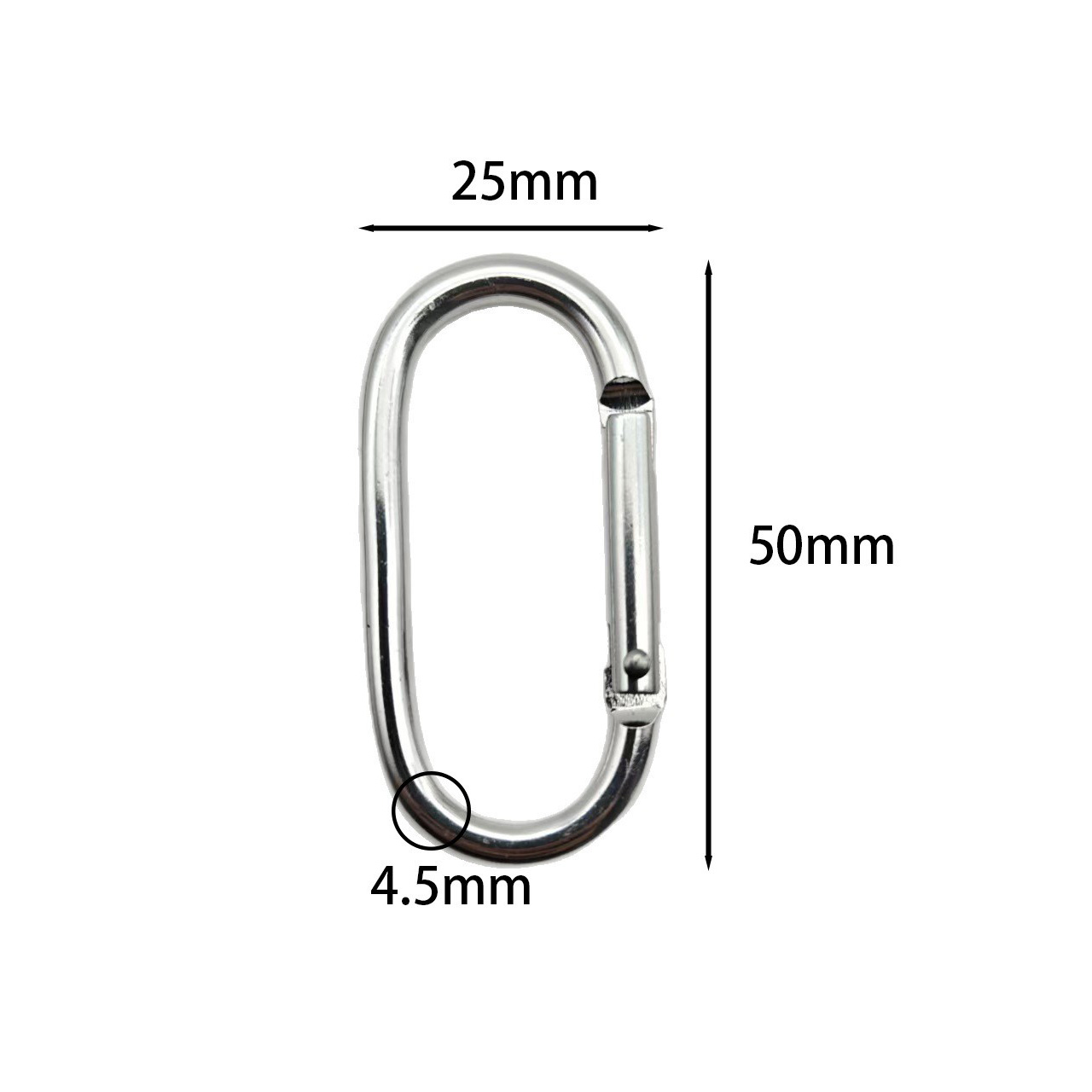No. 5 4.5 wire diameter silver