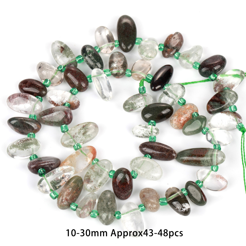 10-30mm irregular green fluorite
