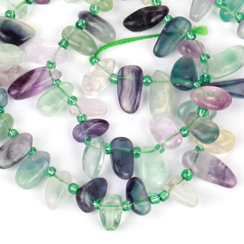 Colored fluorite