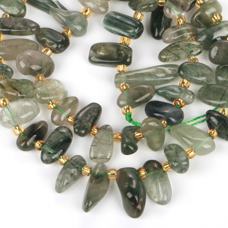 Green hair crystal