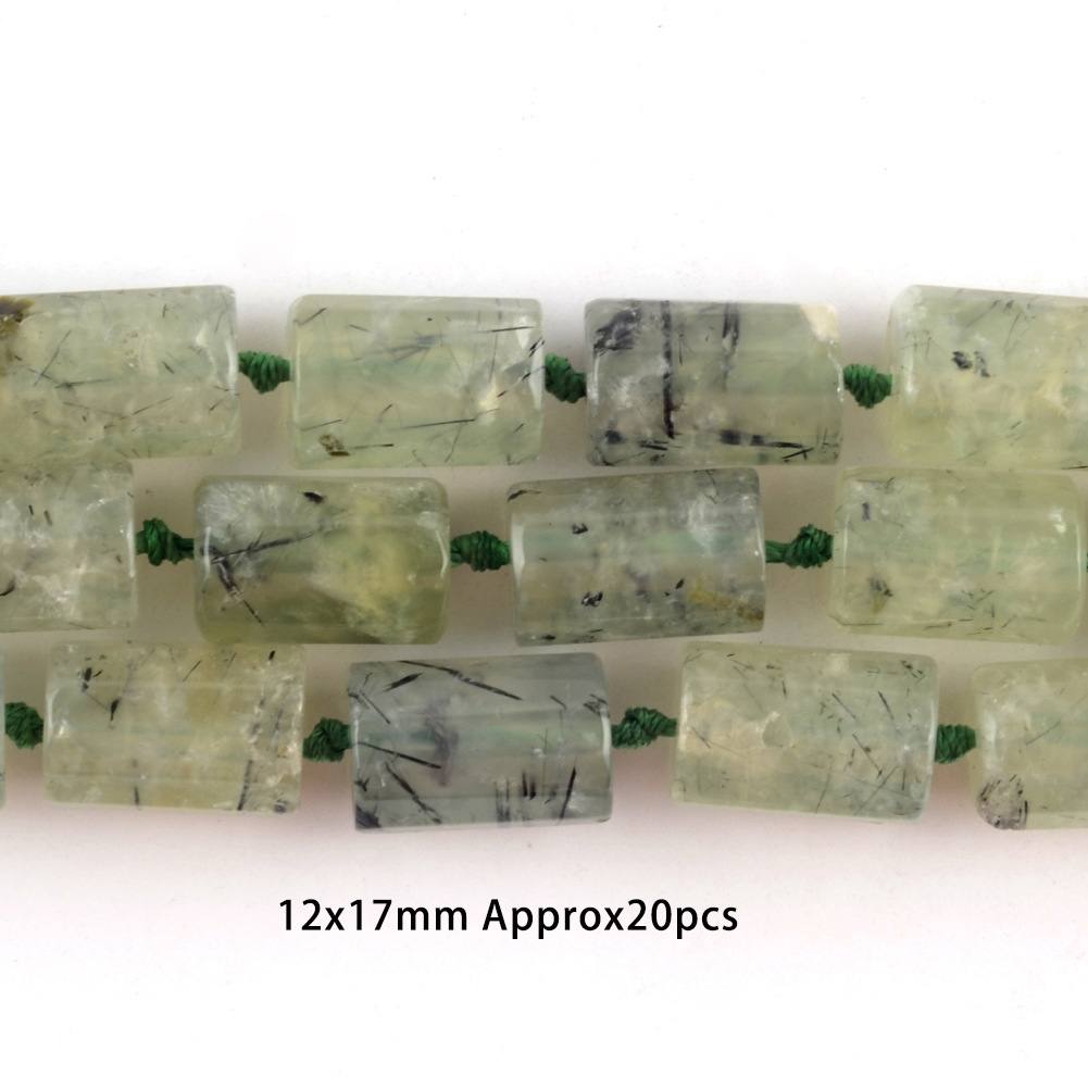12x17mm cylindrical prehnite