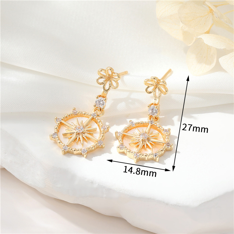 14K gold WX22284 white shell
