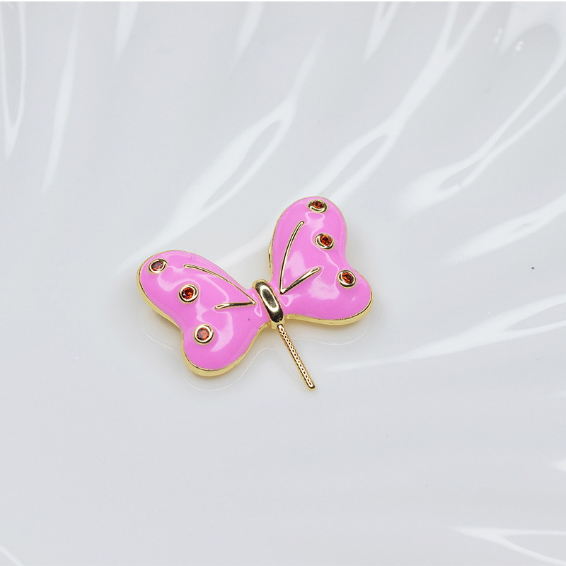 14K Gold N-0247 Powder/Red Zirconium