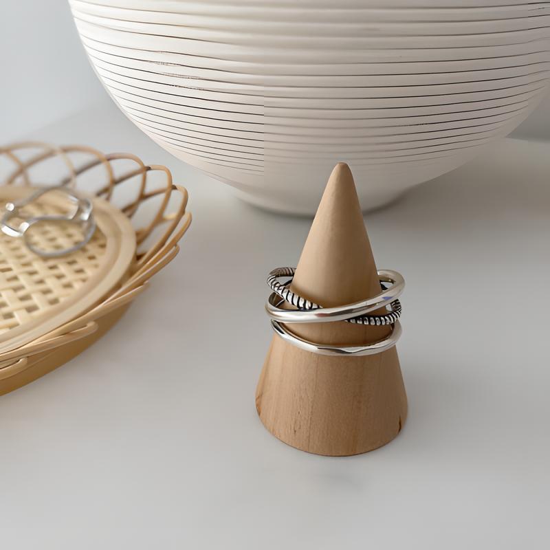Three-layer ring