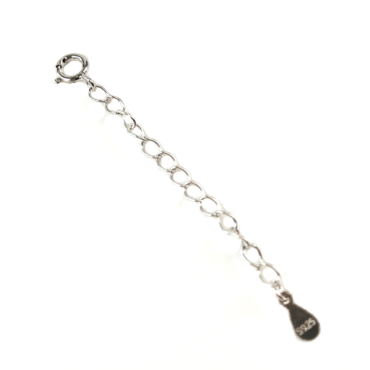Buckle extension chain 8cm   water drop card