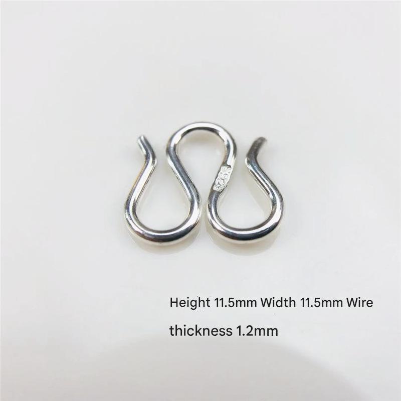 Large 1.2mm thick double open without ring