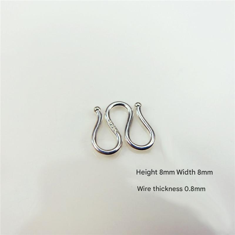 Small 0.8mm thick double open without ring