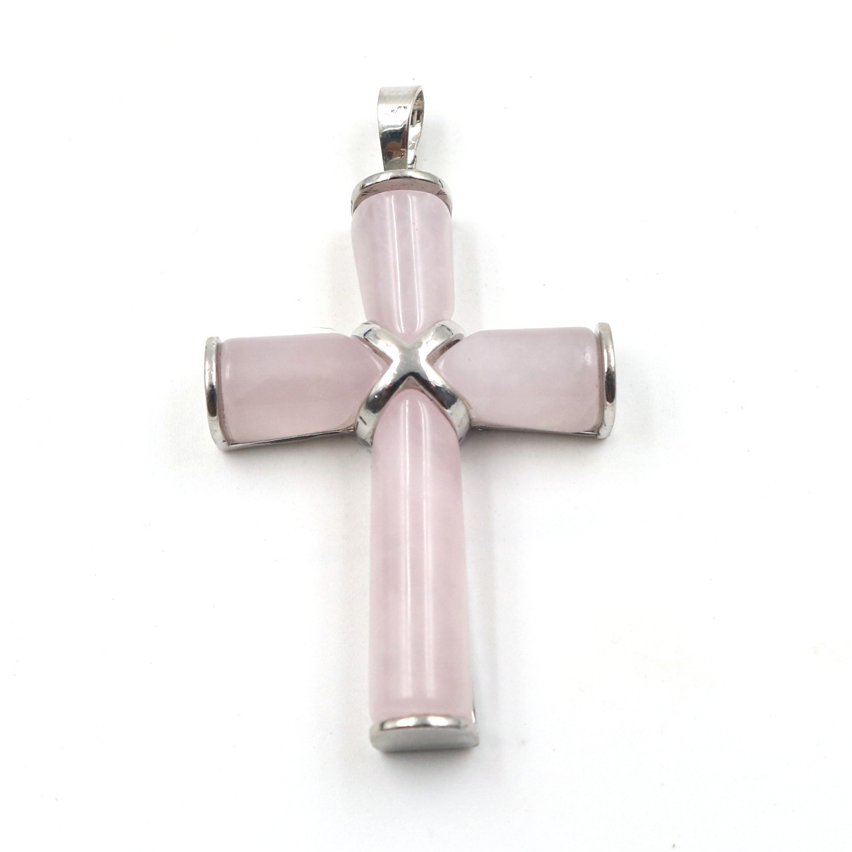 Rose quartz (excluding chain)