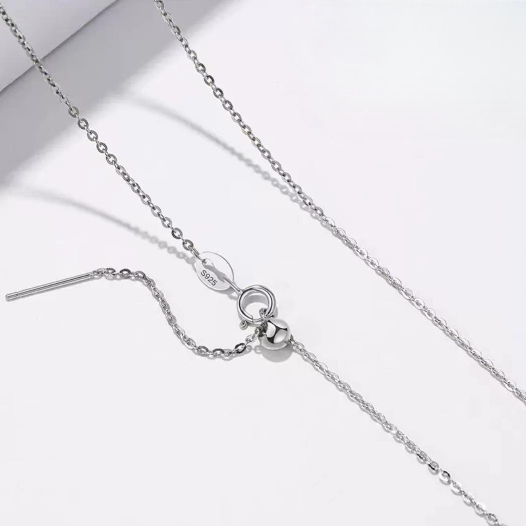 O-shaped universal chain-55cm-white