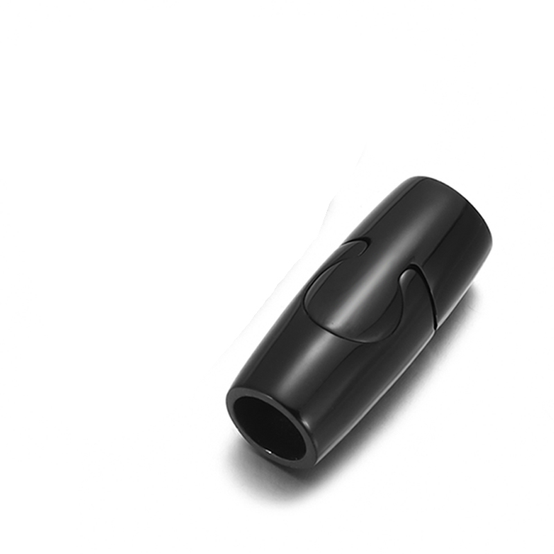 smooth black 8mm