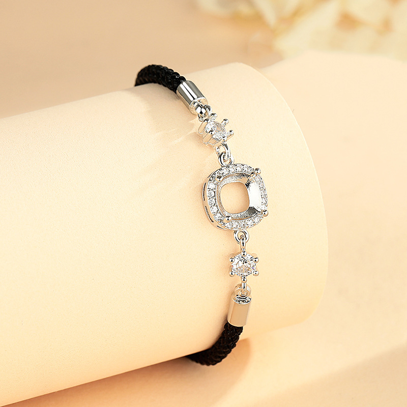 Hand rope chain Fat square 10x10mm