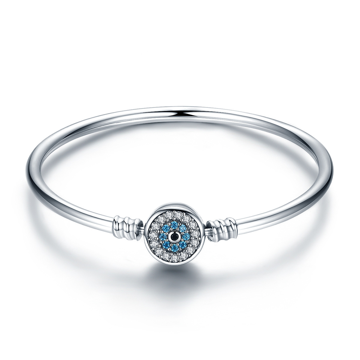 Guardian Eye Silver Bracelet 17cm