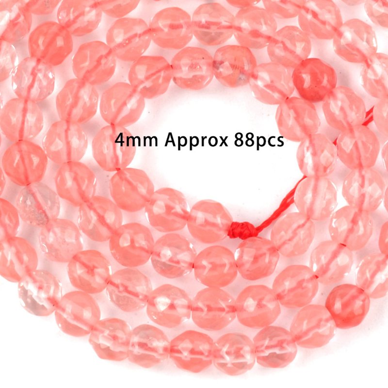 4mm cut watermelon red
