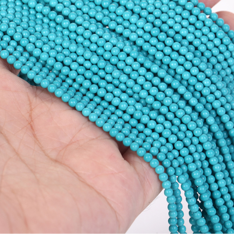 Turquoise light peacock blue